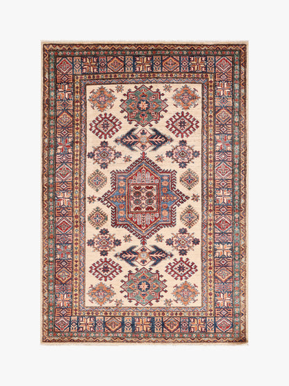 Supreme Kazak Ivory Rug PC 55396 - 1.85m X 1.27m