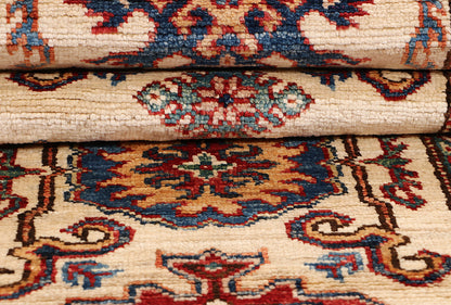 Supreme Kazak Ivory Rug PC 55421 - 1.94m X 0.61m