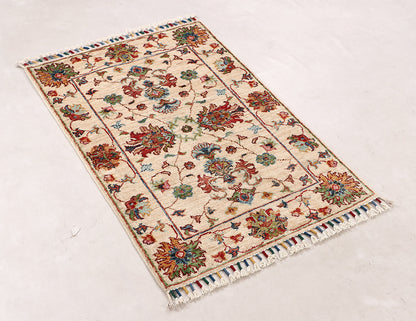 Sultani Ivory Rug PC 56689 - 0.93m X 0.63m