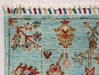 Sultani Aqua Rug PC 55604 - 0.89m X 0.64m