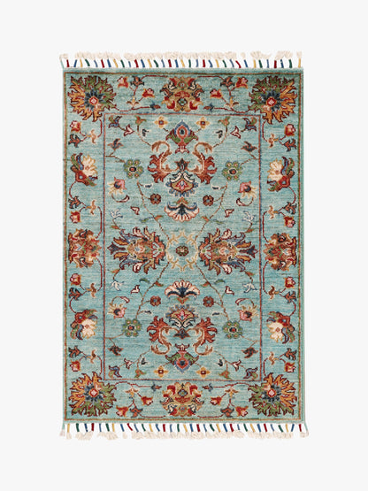 Sultani Aqua Rug PC 55431 - 0.94m X 0.65m