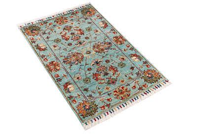 Sultani Aqua Rug PC 55431 - 0.94m X 0.65m