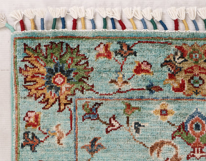 Sultani Aqua Rug PC 55431 - 0.94m X 0.65m