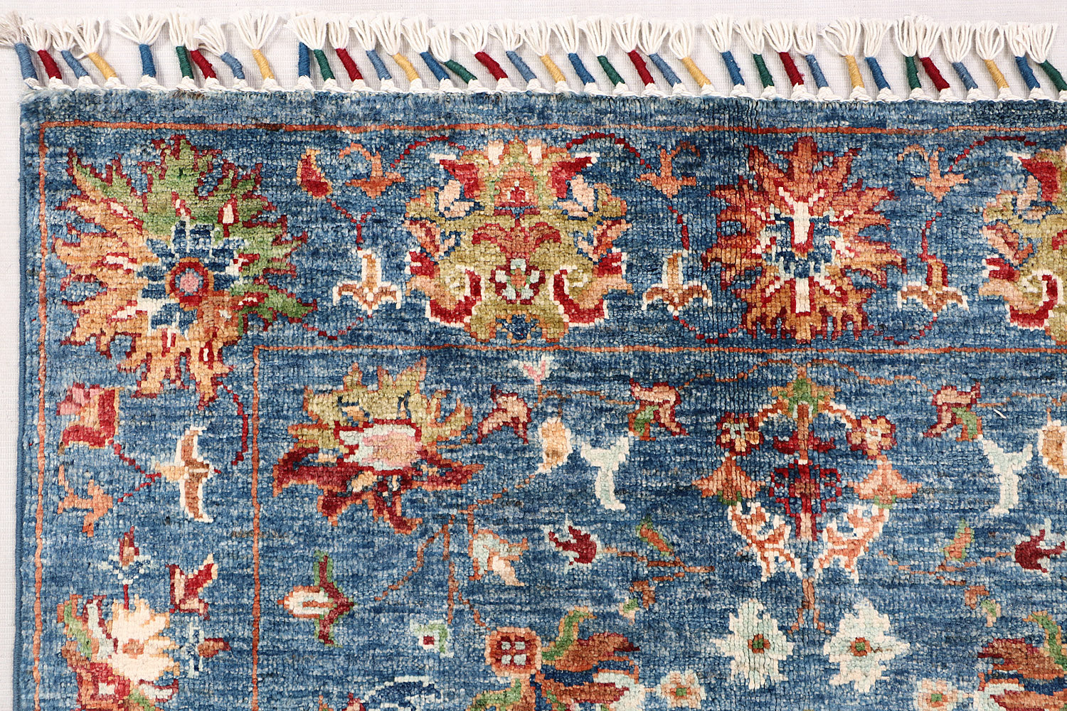 Sultani Blue Rug PC 55452 - 1.51m X 0.92m
