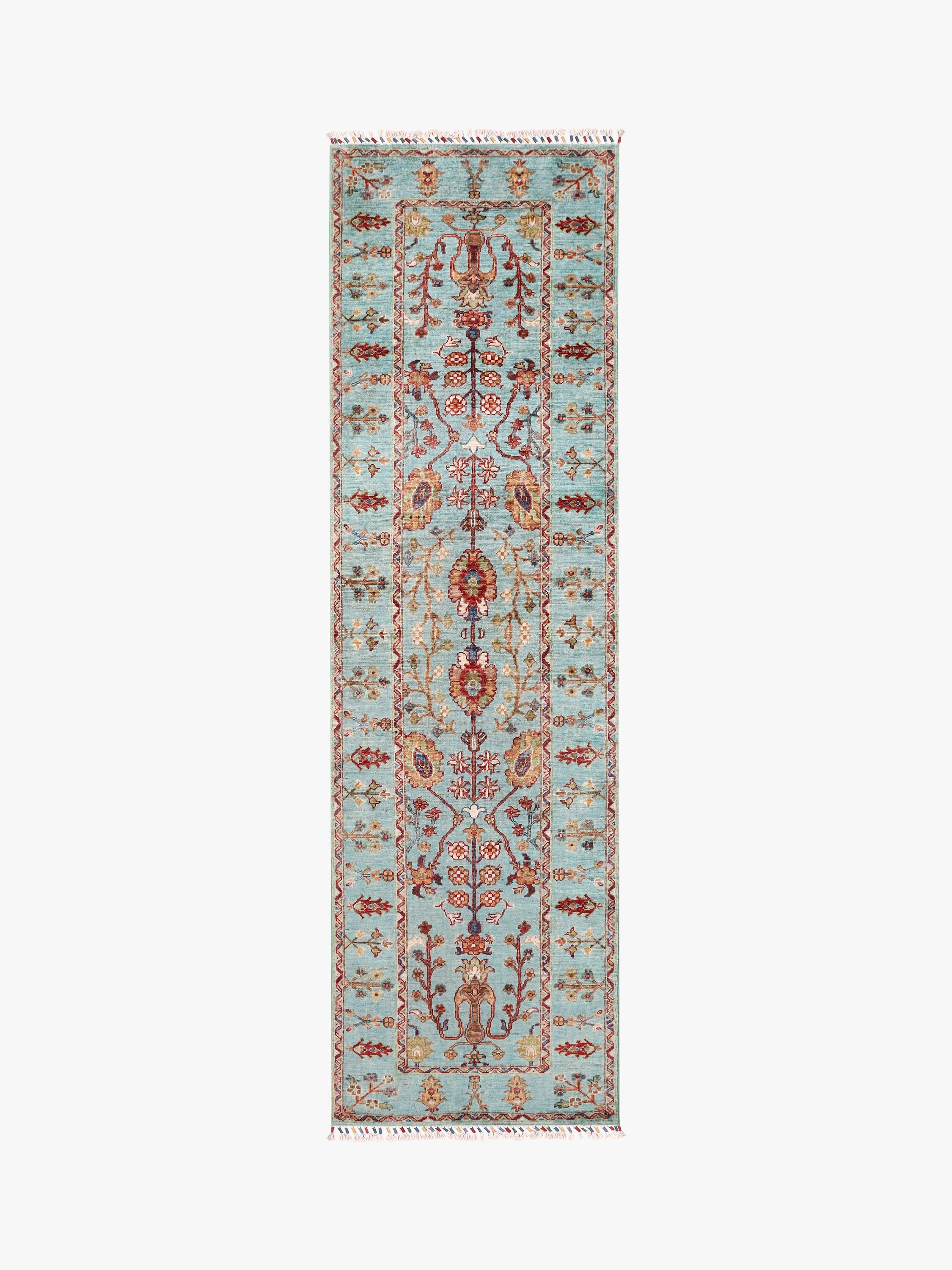 Sultani Palace Aqua Rug