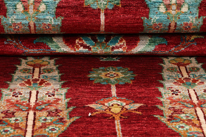 Pictorial Red Rug PC 55771 - 2.44m X 0.72m
