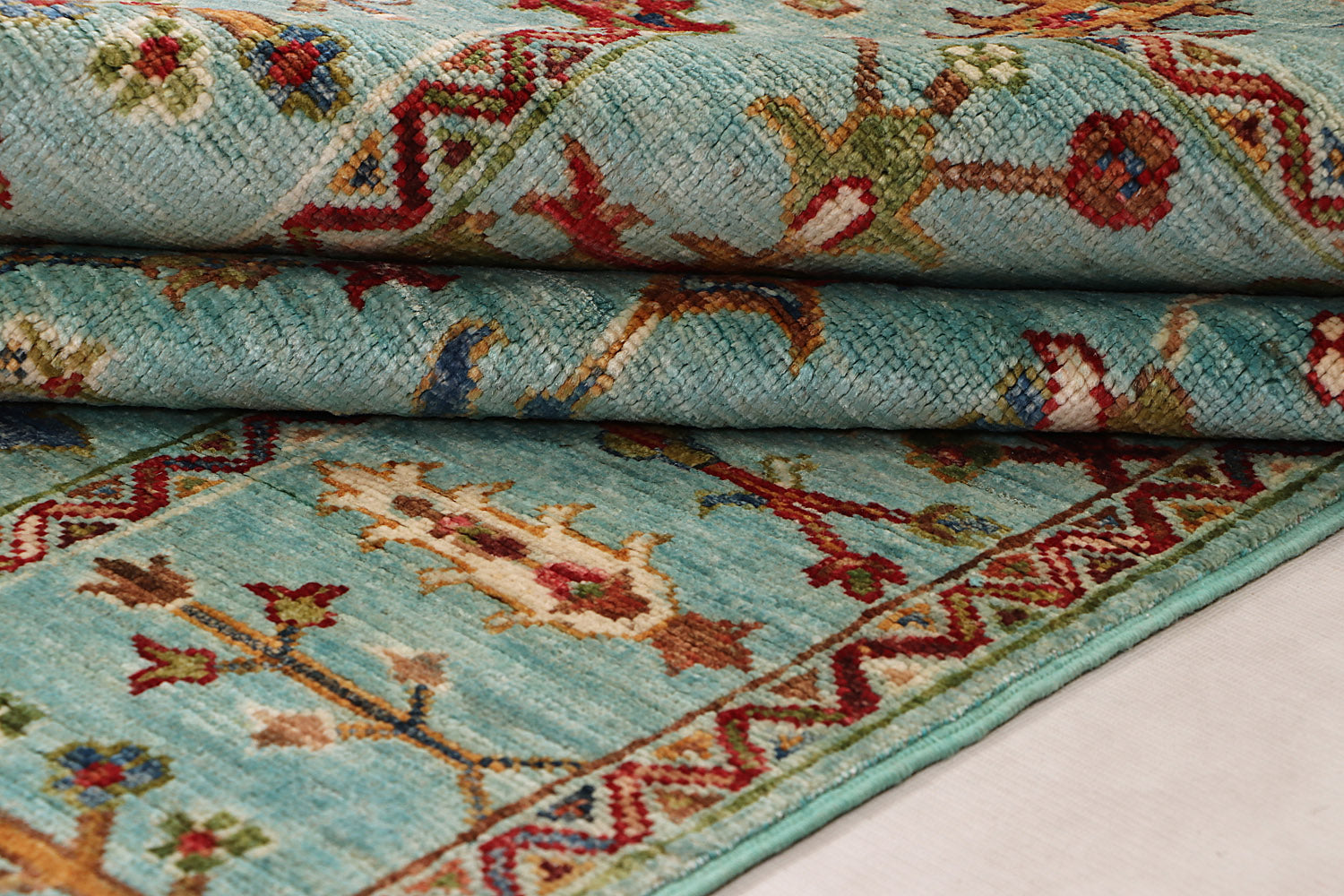 Sultani Aqua Rug PC 55665 - 1.82m X 1.26m