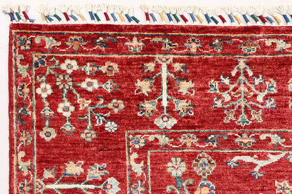 Pictorial Red Rug PC 55733 - 2.39m X 1.74m