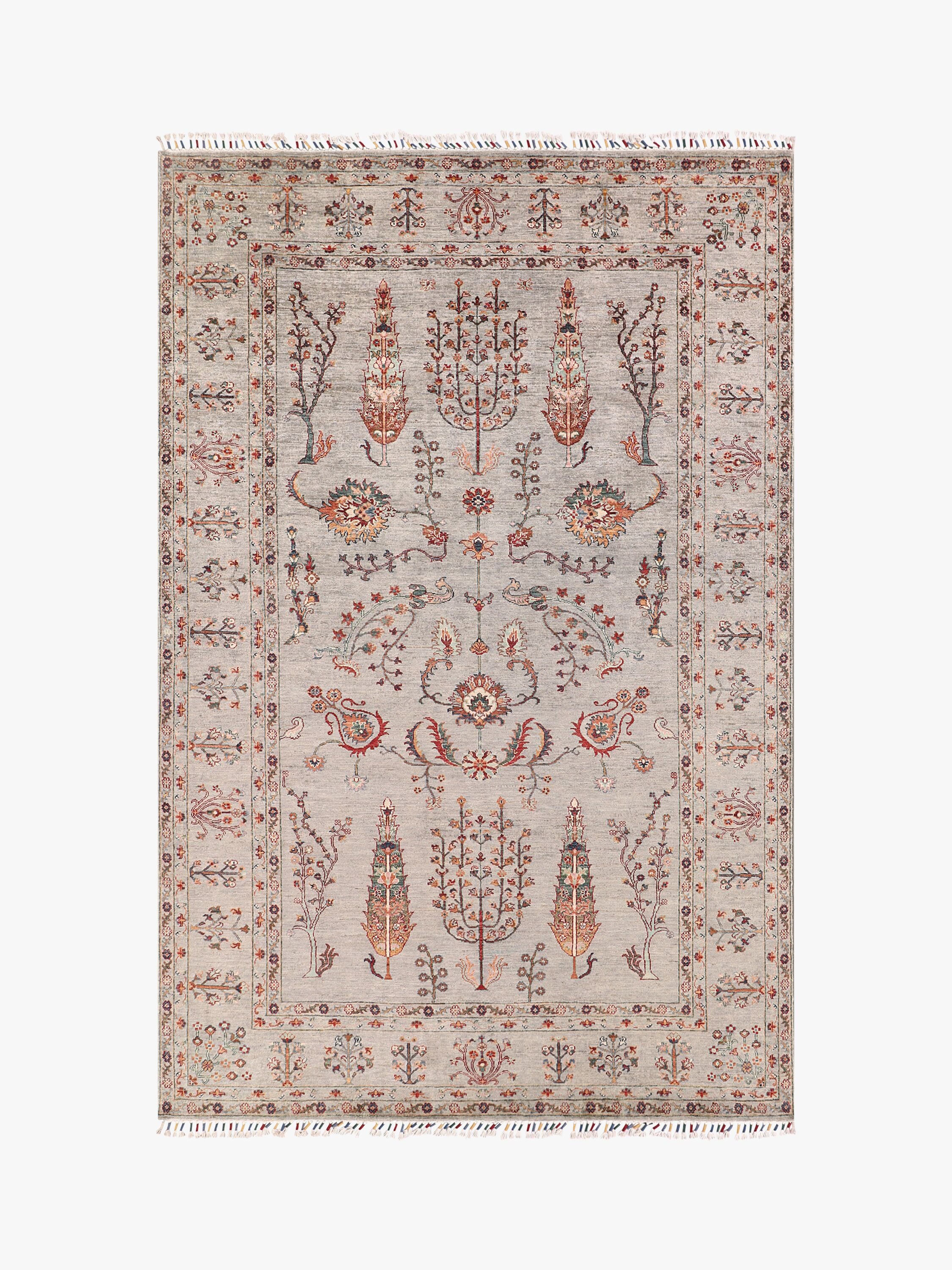 Pictorial Grey Rug PC 55764 - 2.95m X 2.01m