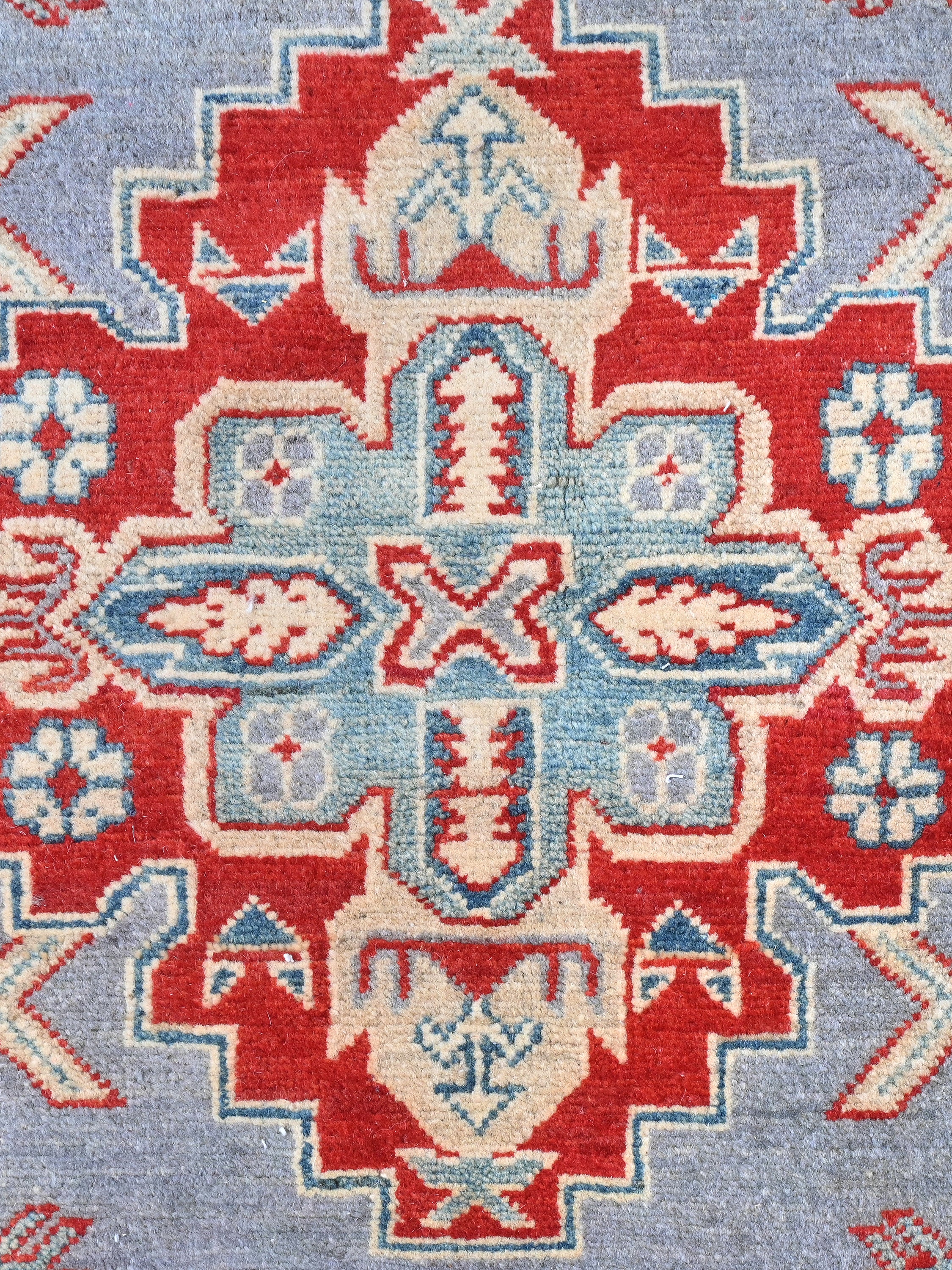 Kazak Grey Rug PC 55110 - 2.38m X 1.64m