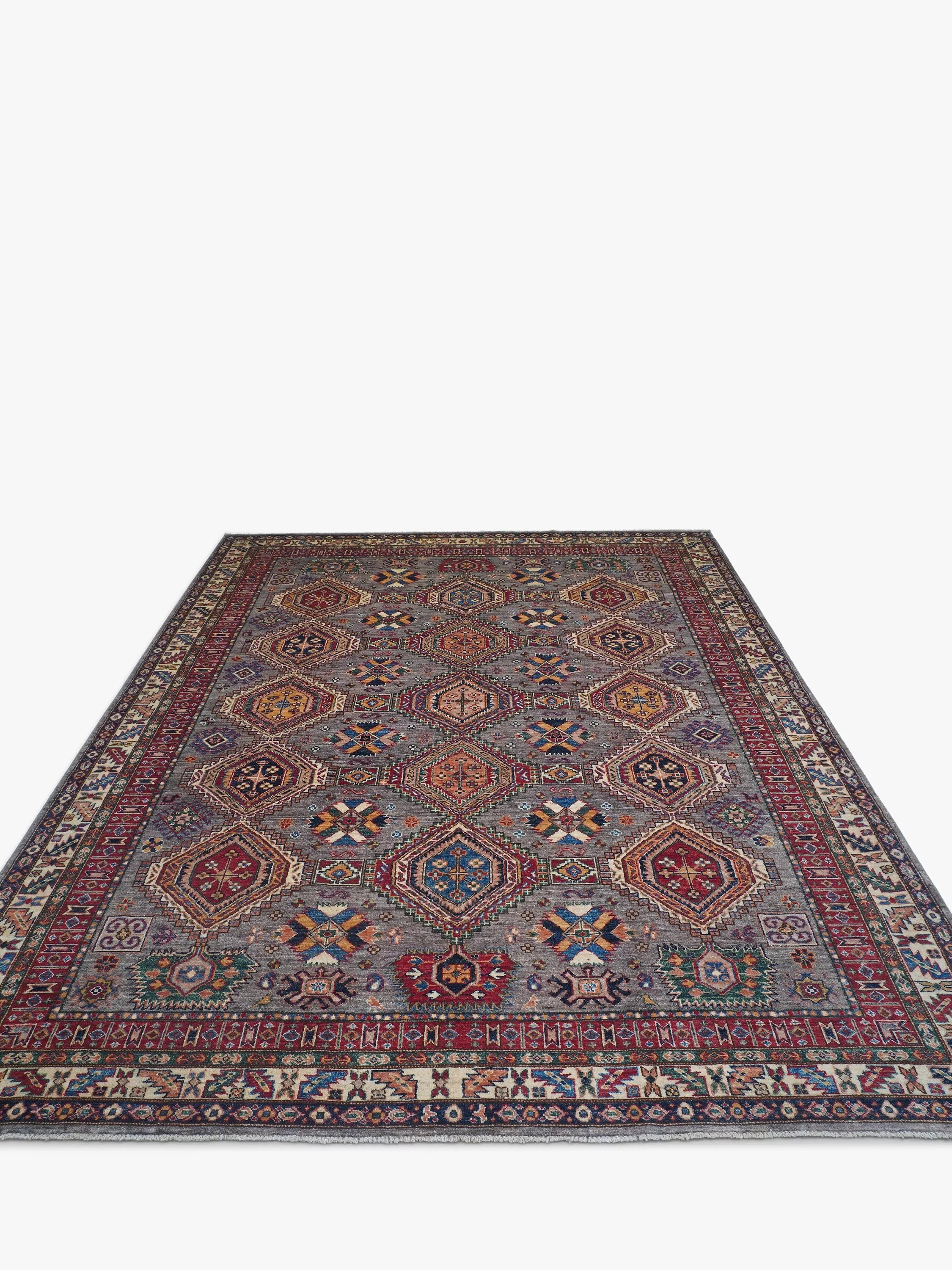 Supreme Kazak Grey Rug PC 50803 - 2.91m X 2.48m