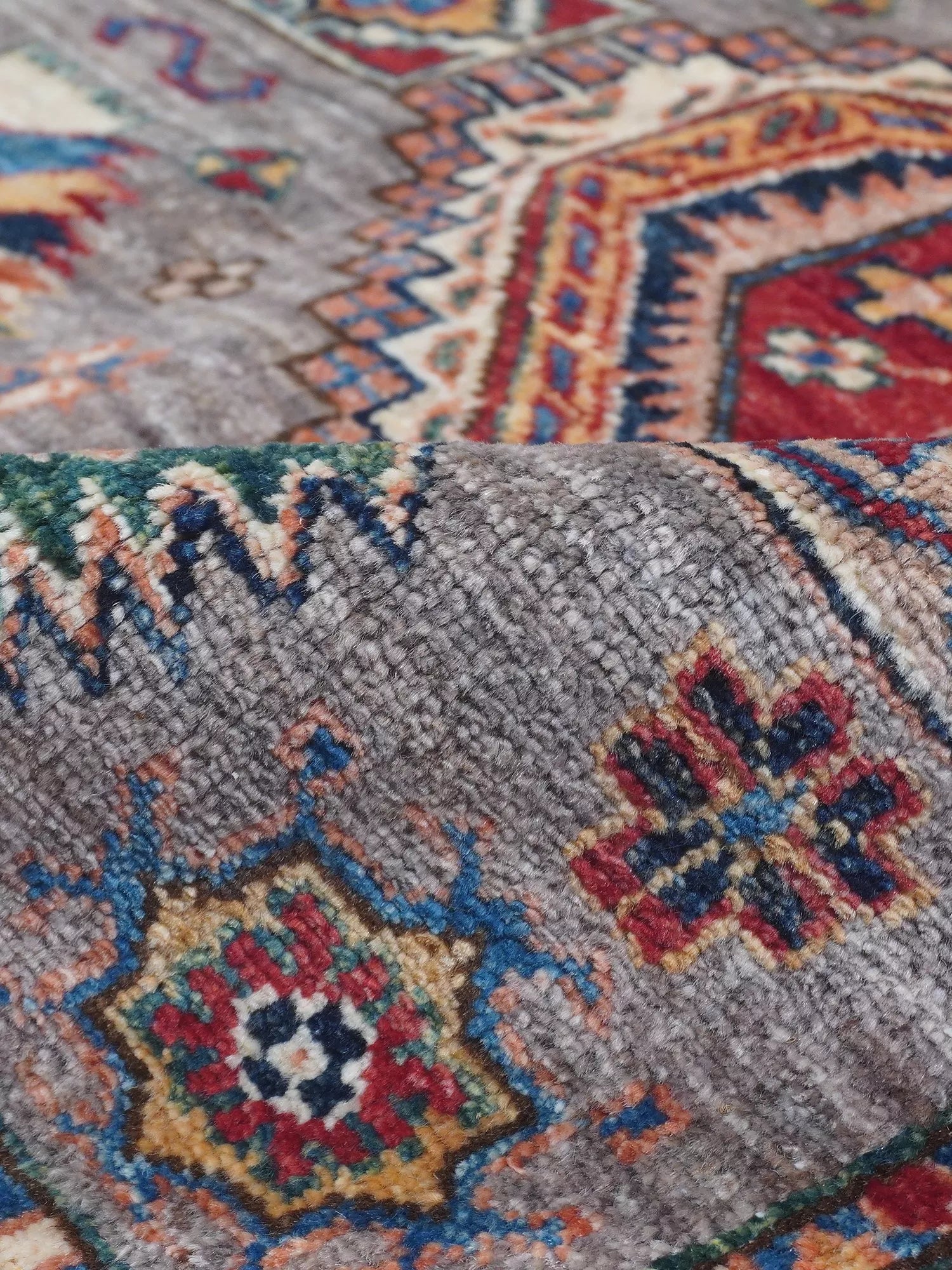 Supreme Kazak Grey Rug PC 50803 - 2.91m X 2.48m