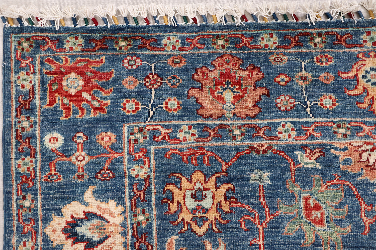Sultani Blue Rug PC 55539 - 1.78m X 1.27m