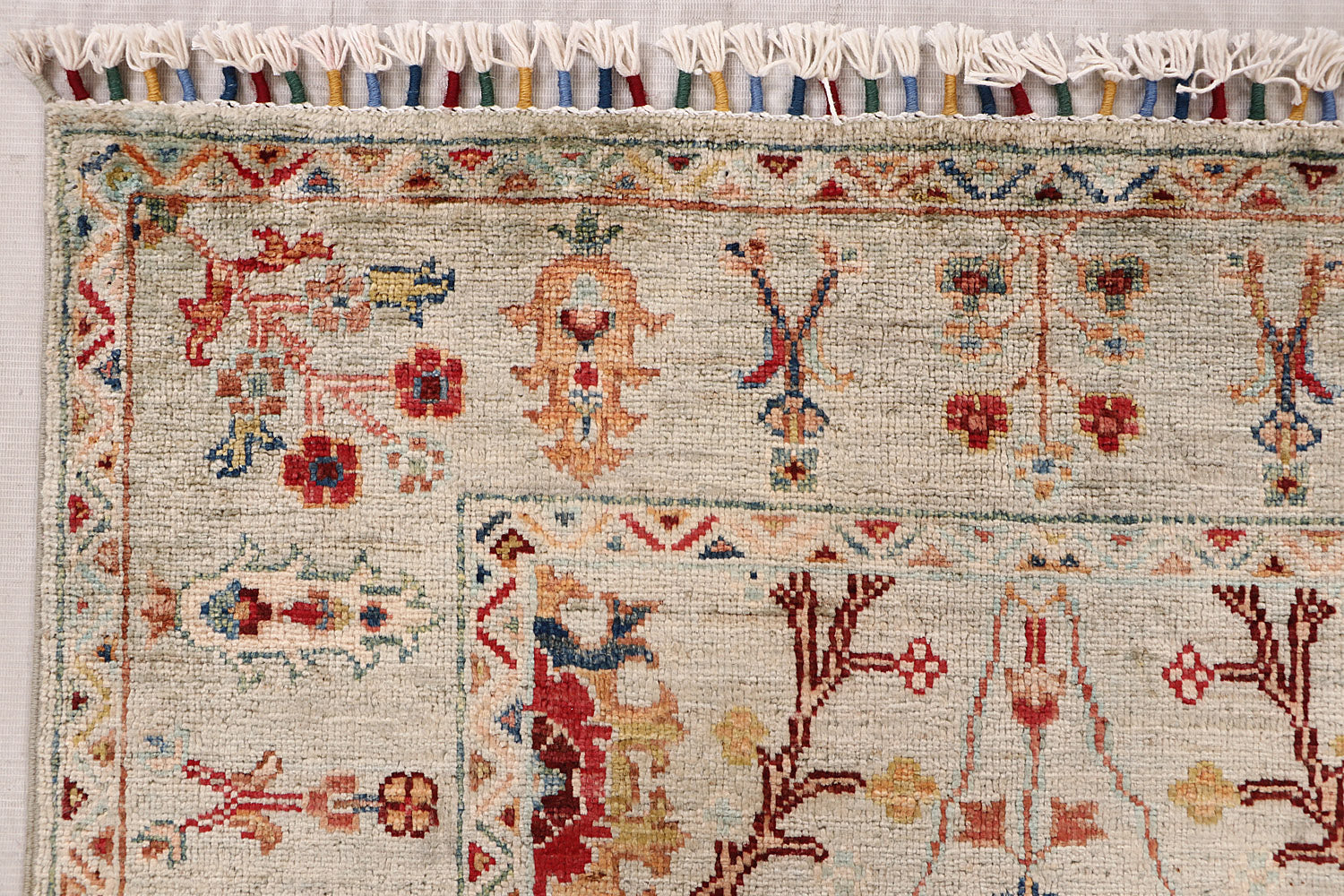 Sultani Grey Rug PC 55635 - 1.49m X 0.90m