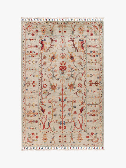 Sultani Grey Rug PC 55639 - 1.48m X 0.95m