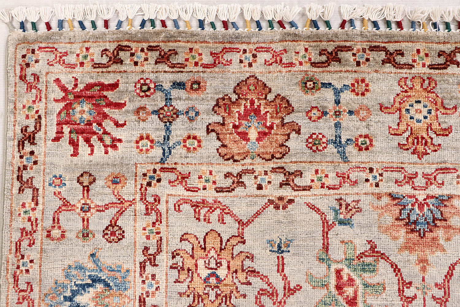 Sultani Grey Rug PC 55560 - 1.85m X 1.24m