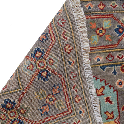 Kazak Grey Rug PC 52316 - 1.85m X 1.29m
