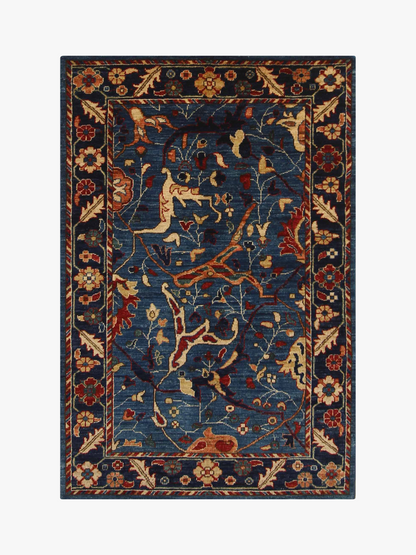 Fine Aryana Blue PC 53072 - 1.48m X 0.96m