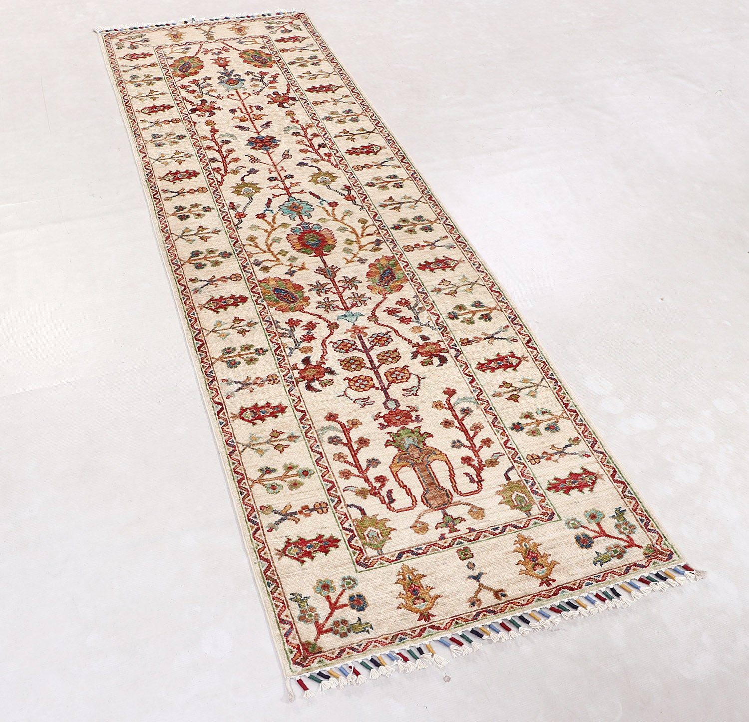 Sultani Ivory Rug PC 55711 - 2.40m X 0.73m