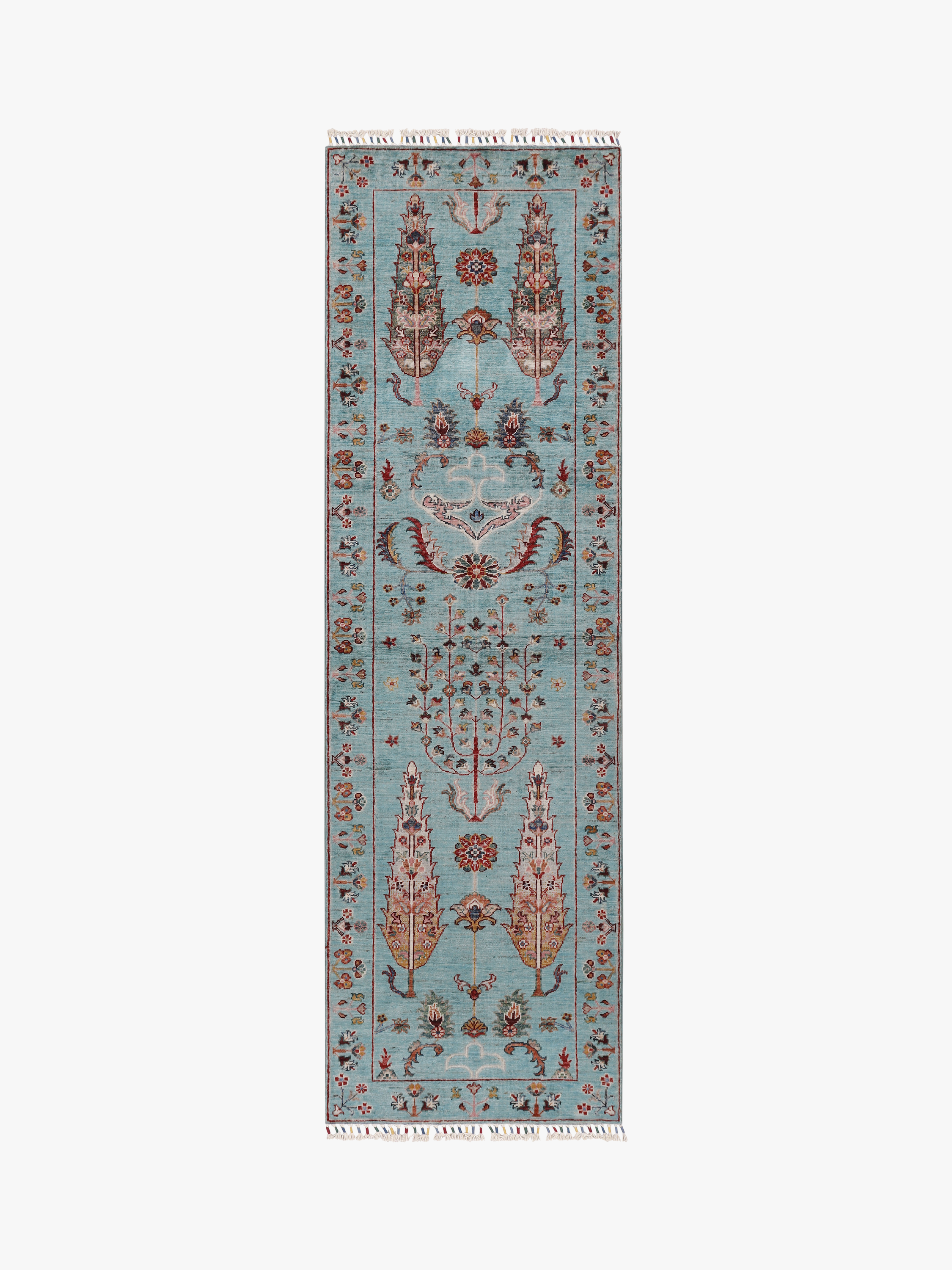 Pictorial Aqua Rug PC 56887 - 2.38m X 0.72m
