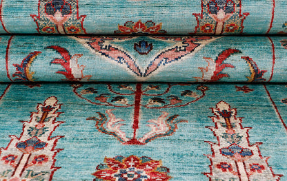 Pictorial Aqua Rug PC 56887 - 2.38m X 0.72m