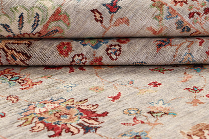 Sultani Grey Rug PC 55487 - 2.35m X 1.78m