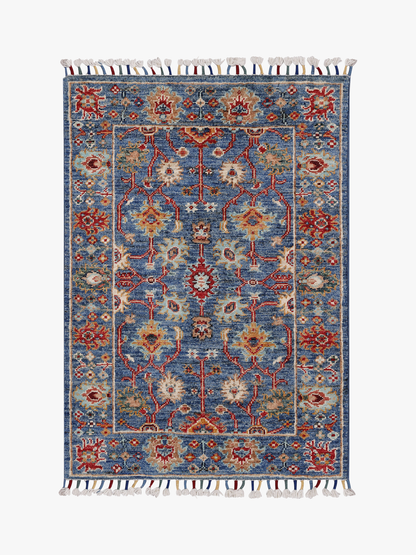 Sultani Blue Rug PC 56766 - 0.90m X 0.64m