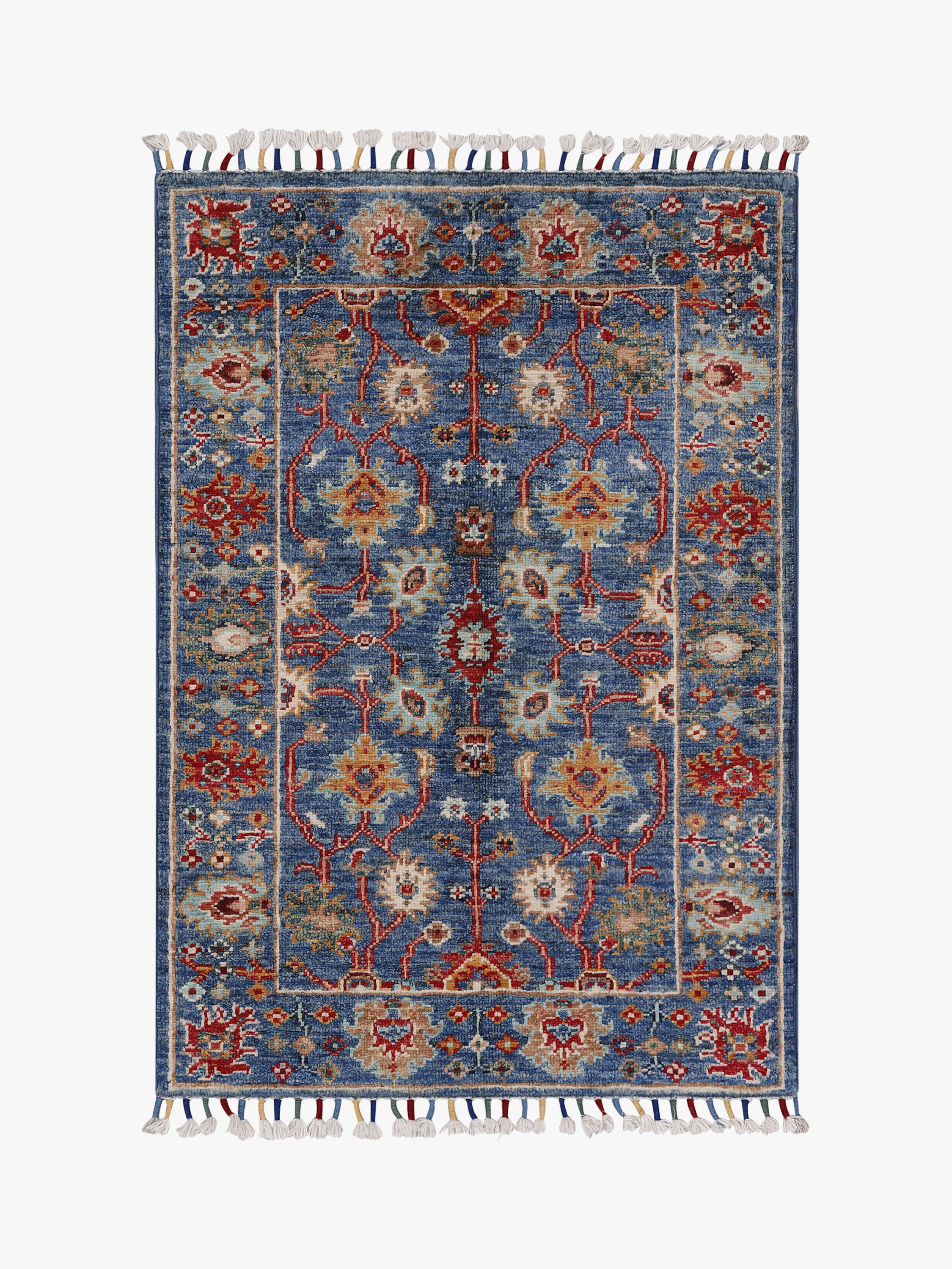 Sultani Blue Rug PC 56772 - 0.90m X 0.63m