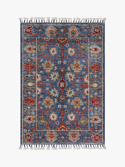 Sultani Blue Rug PC 56772 - 0.90m X 0.63m