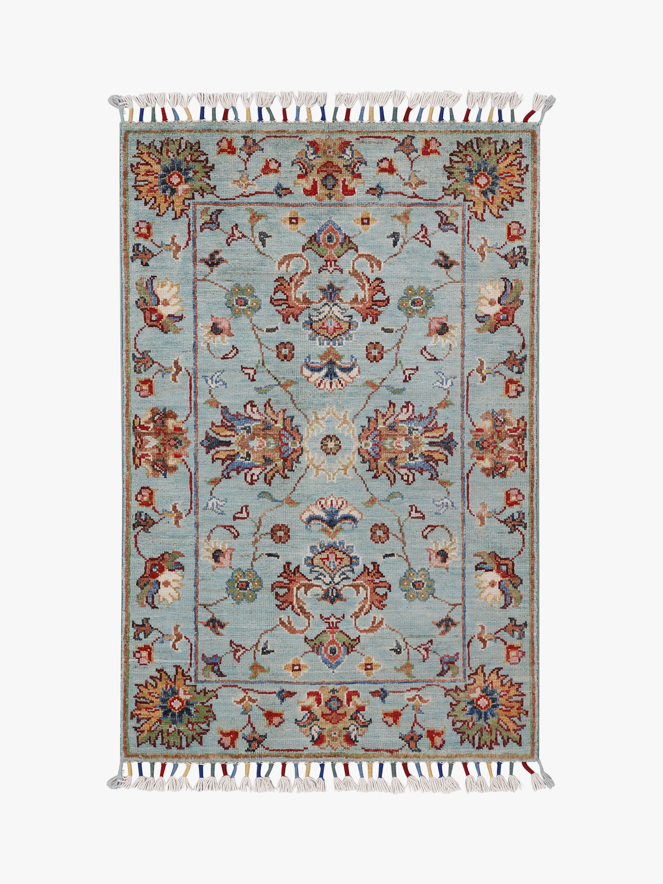 Sultani Aqua Rug PC 56694 - 0.93m X 0.62m