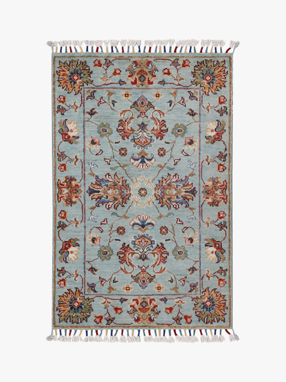 Sultani Aqua Rug PC 56694 - 0.93m X 0.62m