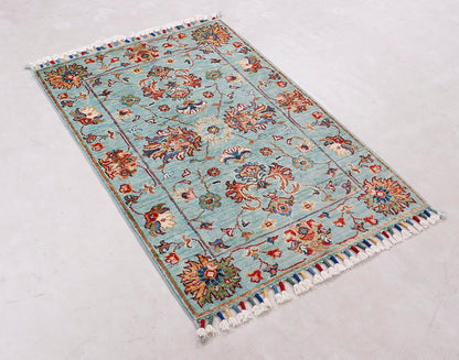 Sultani Aqua Rug PC 56694 - 0.93m X 0.62m
