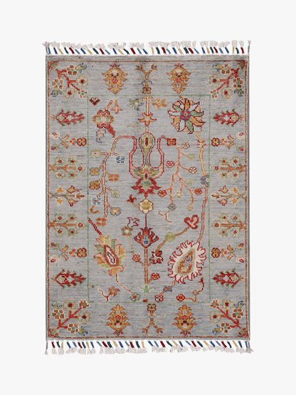 Sultani Grey Rug PC 56829 - 0.89m X 0.65m