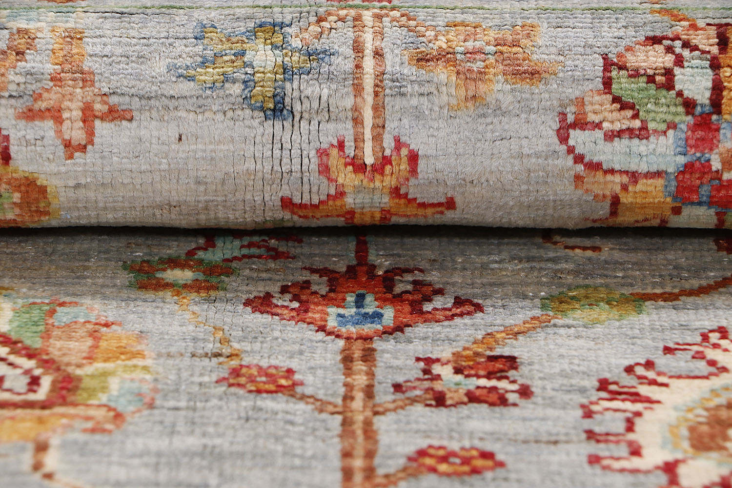 Sultani Grey Rug PC 56829 - 0.89m X 0.65m