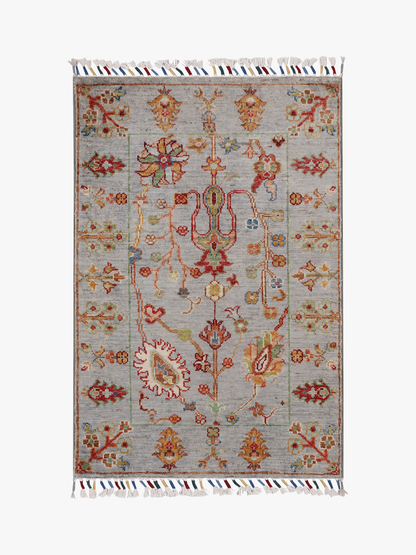 Sultani Grey Rug PC 56830 - 0.89m X 0.62m