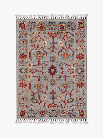 Sultani Grey Rug PC 56767 - 0.89m X 0.63m