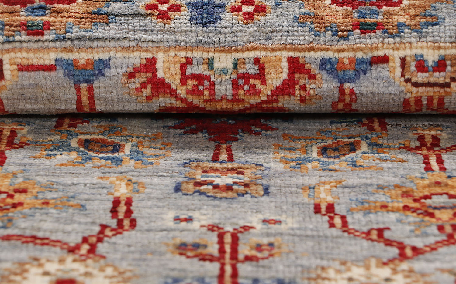 Sultani Grey Rug PC 56767 - 0.89m X 0.63m