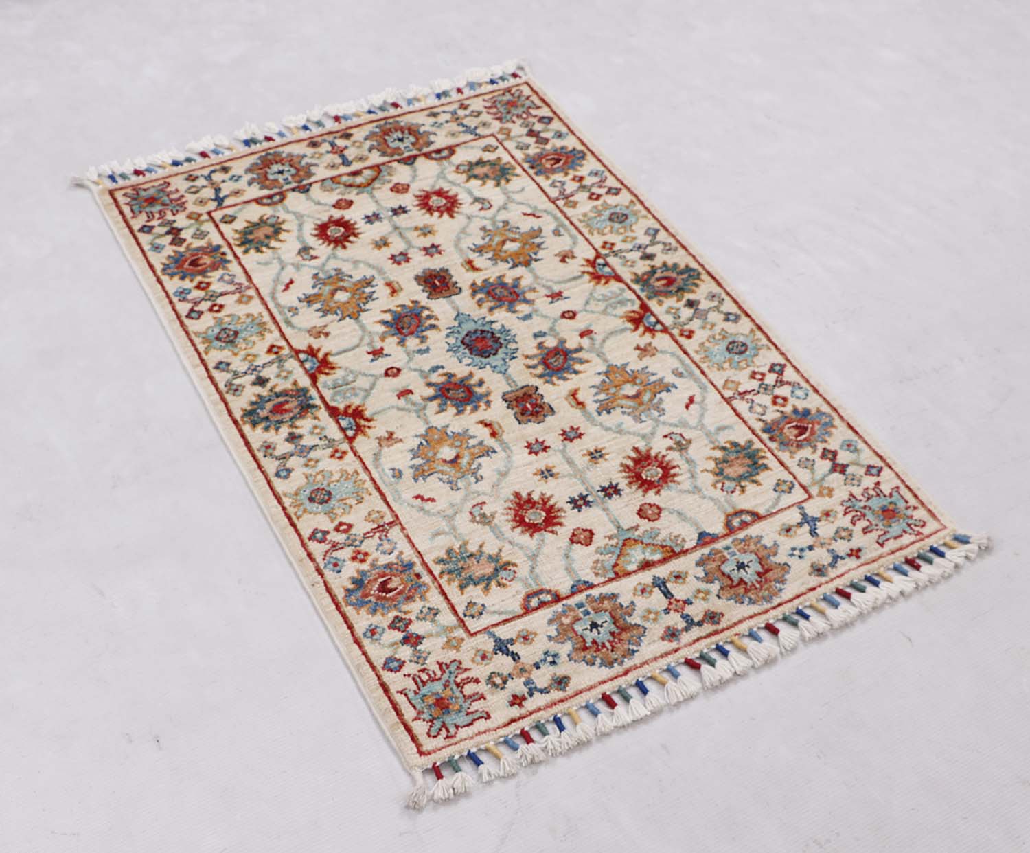 Sultani Ivory Rug PC 56755 - 0.90m X 0.63m
