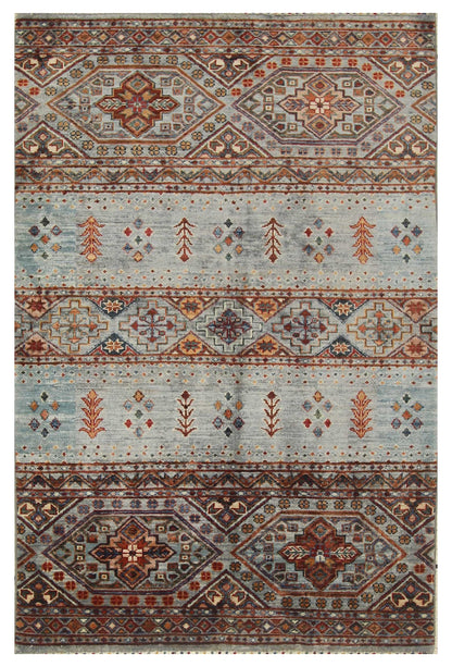 Khurjeen Grey Rug PC 55893 - 1.52m X 1.04m