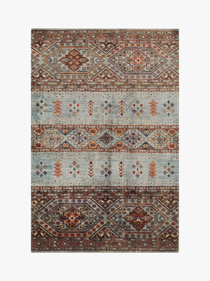 Khurjeen Grey Rug PC 55893 - 1.52m X 1.04m