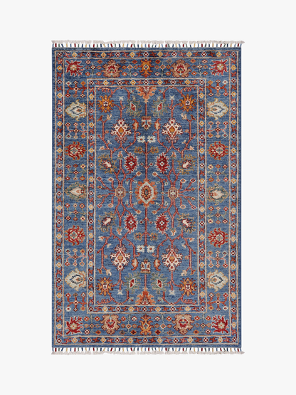 Sultani Blue Rug PC 56746 - 1.48m X 0.94m