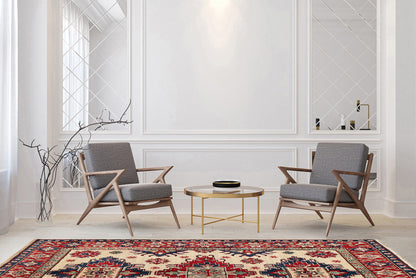 Kazak Beige Rug PC 52321 - 1.93m X 1.51m