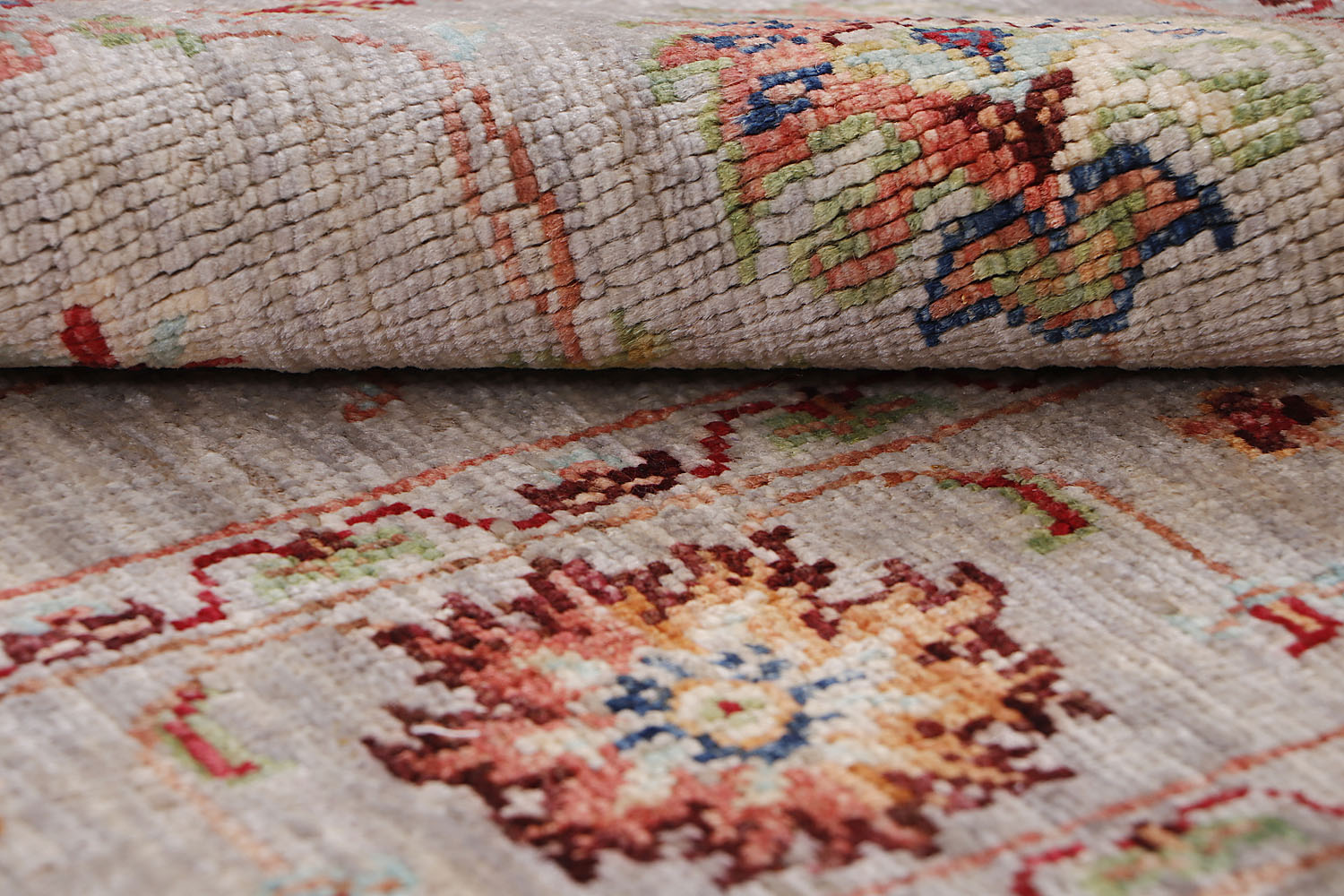Sultani Grey Rug PC 56678 - 1.54m X 0.93m