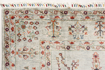 Pictorial Grey Rug PC 55766 - 3.03m X 2.06m