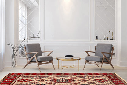 Kazak Beige Rug PC 52322 - 2.03m X 1.59m
