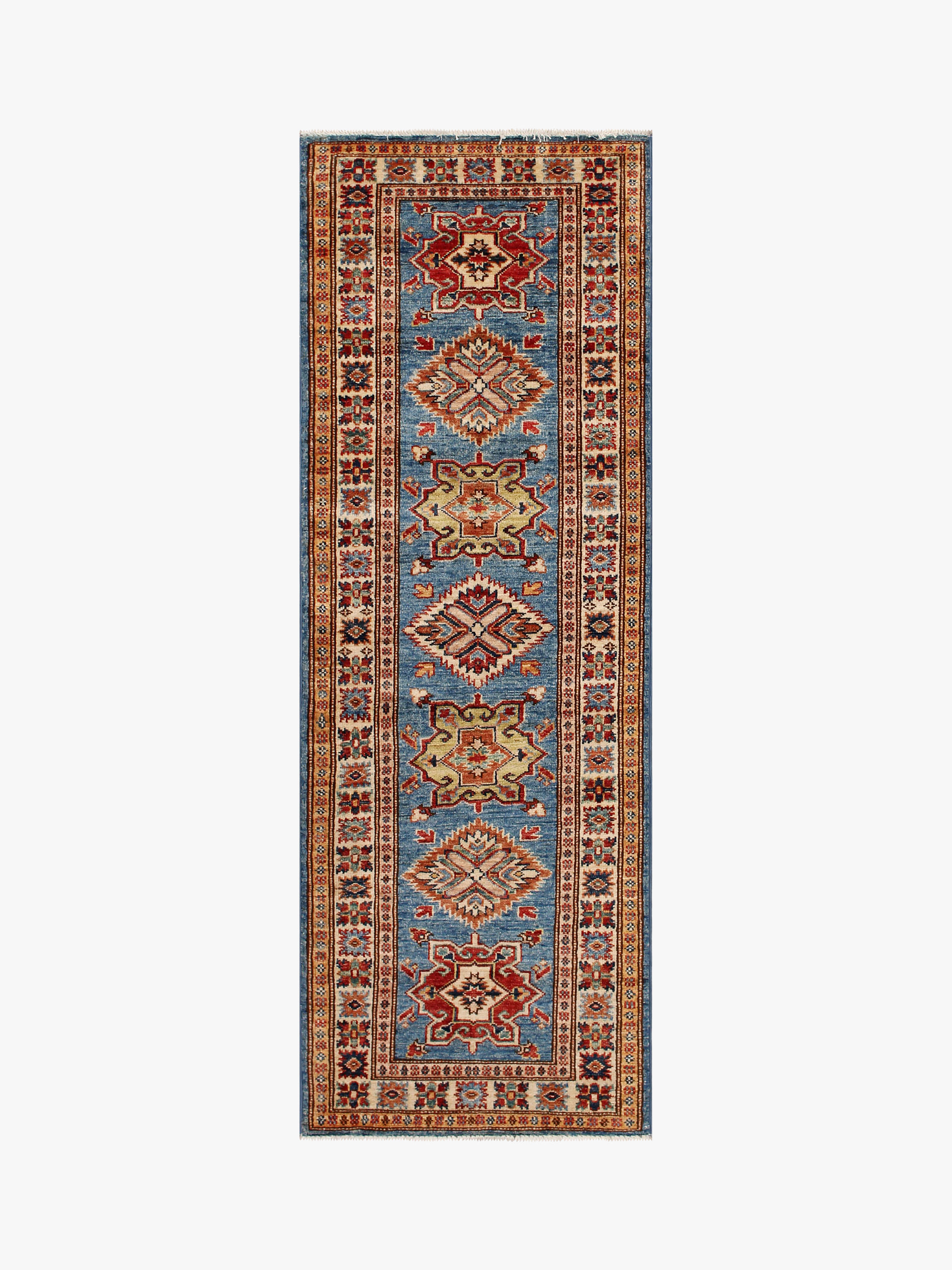 Supreme Kazak Blue Rug PC 54563 - 1.83m X 0.63m