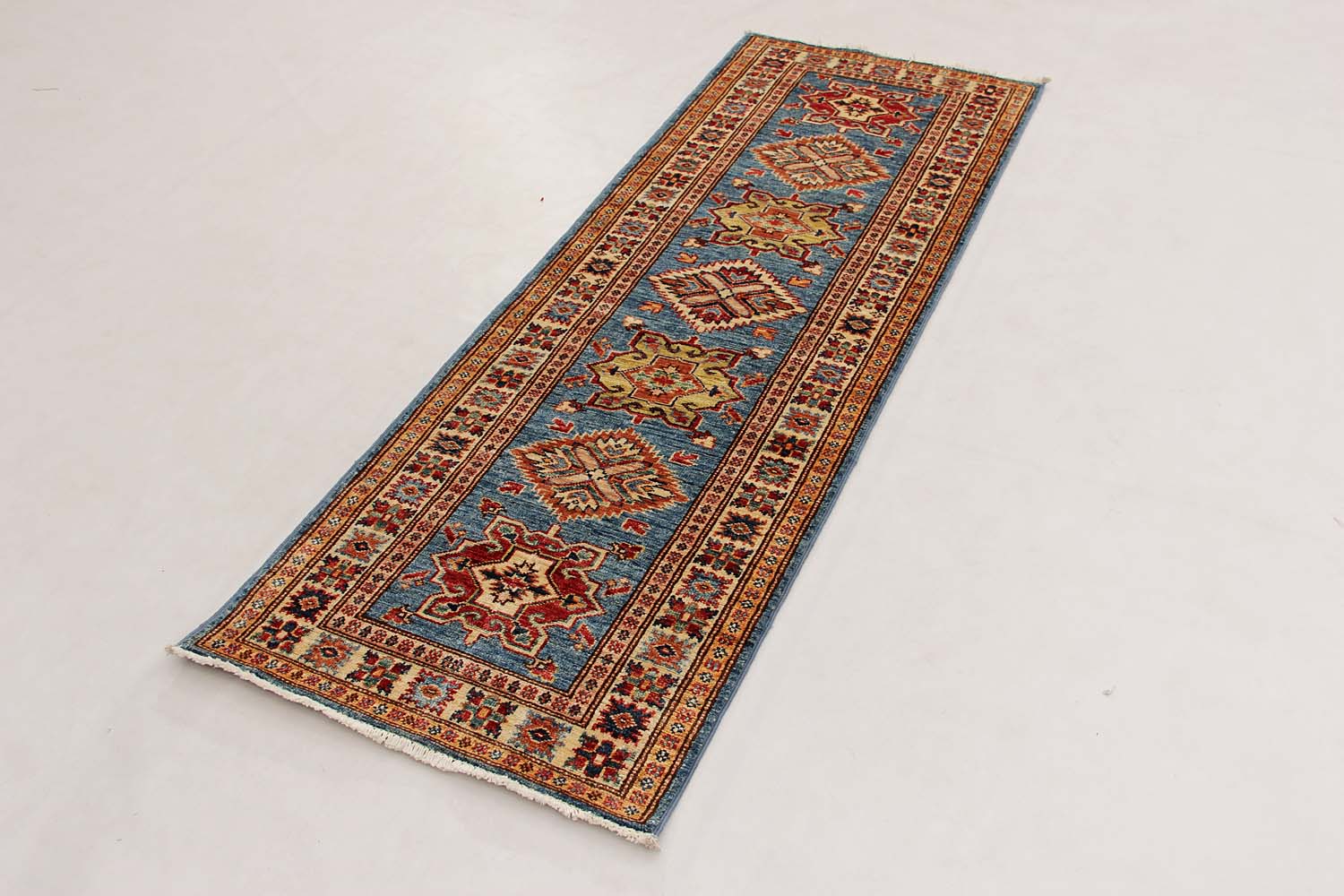 Supreme Kazak Blue Rug PC 54563 - 1.83m X 0.63m