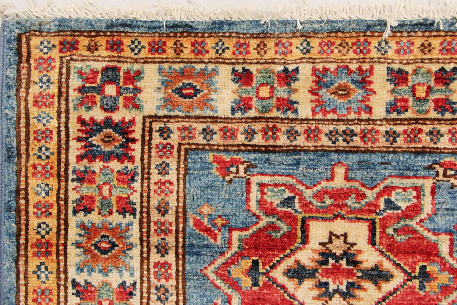 Supreme Kazak Blue Rug PC 54563 - 1.83m X 0.63m