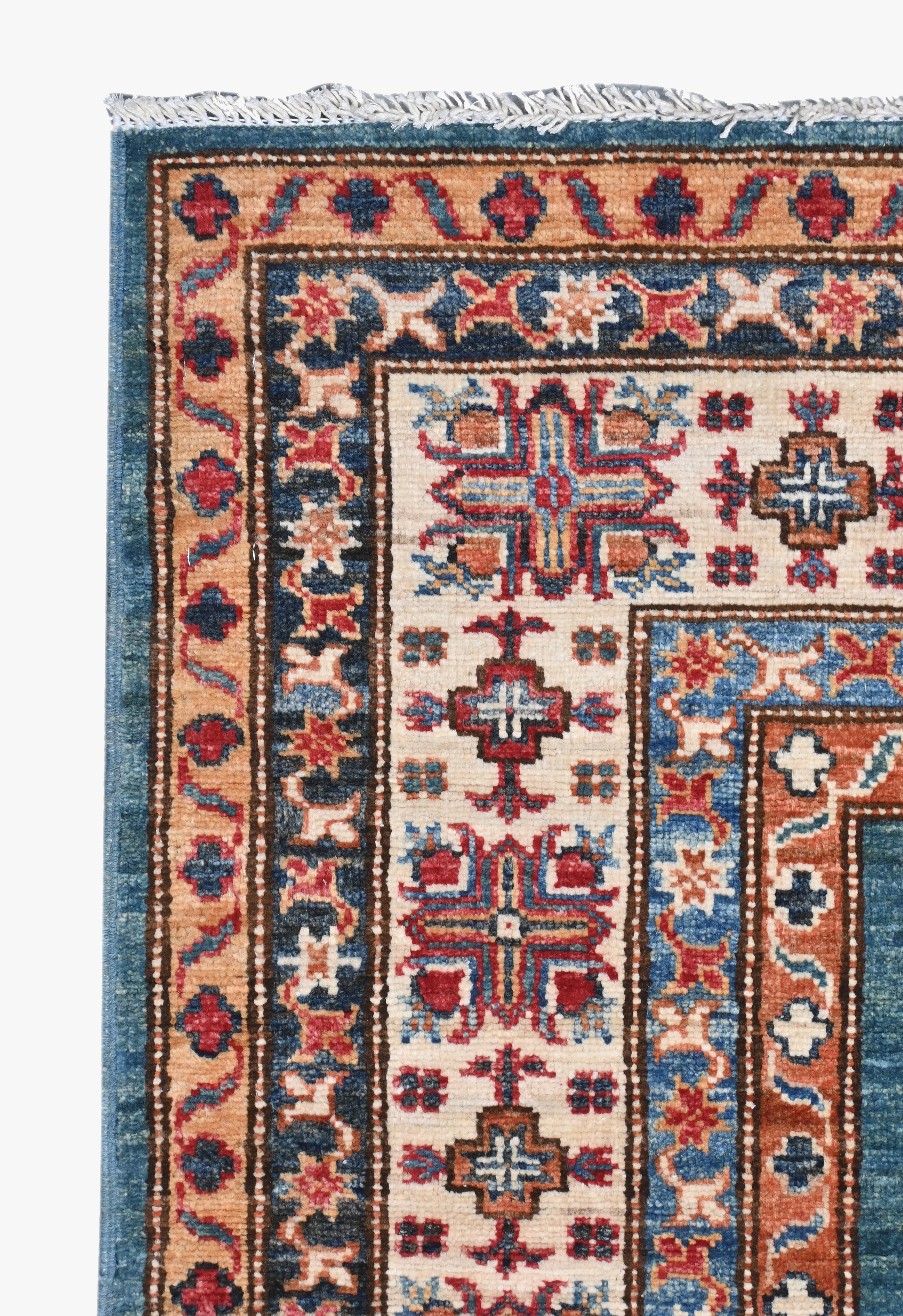 Supreme Kazak Green Rug PC 54841 - 2.19m X 1.56m
