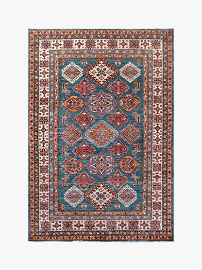 Supreme Kazak Green Rug PC 54841 - 2.19m X 1.56m